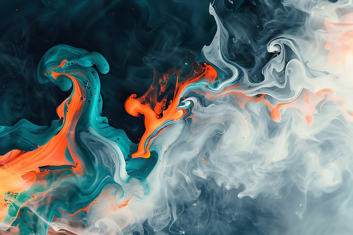 Abstrakter Hintergrund aus Ölfarbe